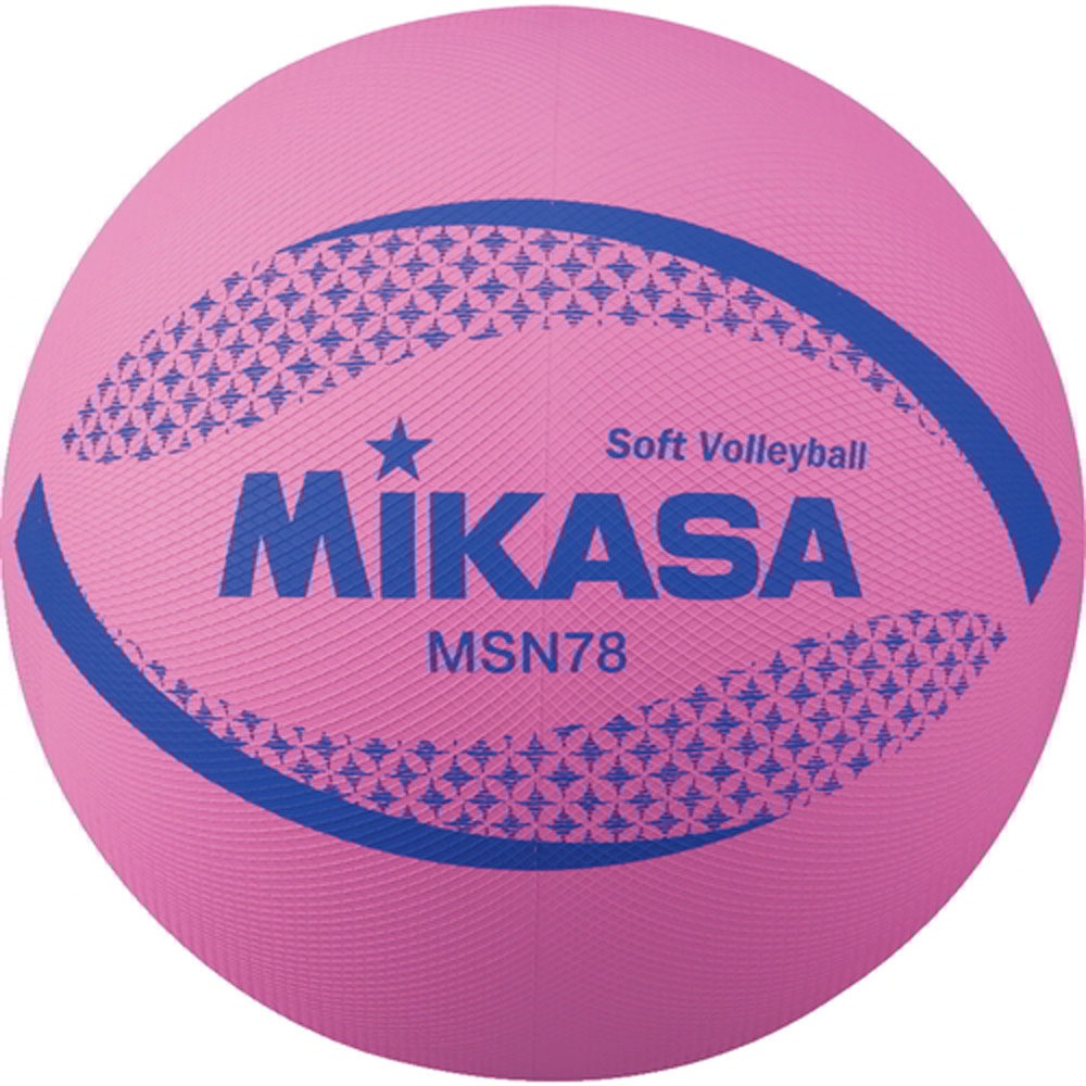 MIKASA(ミカサ) ソフトバレー円周78cm 約210g ピンク バレー ボール MSN78-P｜els｜02