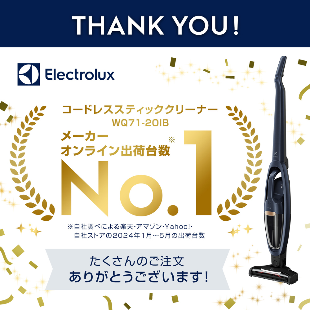 エレクトロラックス 掃除機 コードレス スティック Well Q7 自立 エレクトロラックス 掃除機 コードレス スティック Well Q7 自立