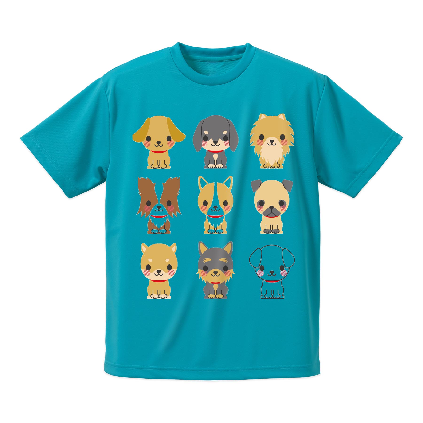 ドライTシャツ メンズ 吸水 速乾 DRY 選べる12カラー! 半袖 デザイン