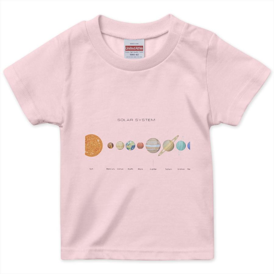 選べる20カラー tシャツ キッズ 半袖 デザイン 90 100 110 120 130 140 150 160 T shirt 015931 太陽系  宇宙 惑星 :kidscolor-015931-ts:e-mart - 通販 -  - 일본 미국구매대행 직구 헤이프라이스