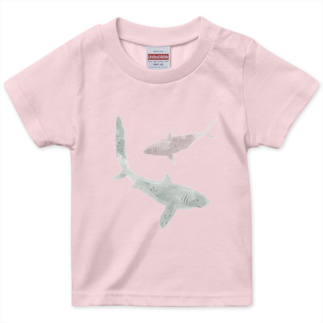 贈り物 新品 匿名配送✨光る サメ 半袖 Tシャツ キッズ サイズ90