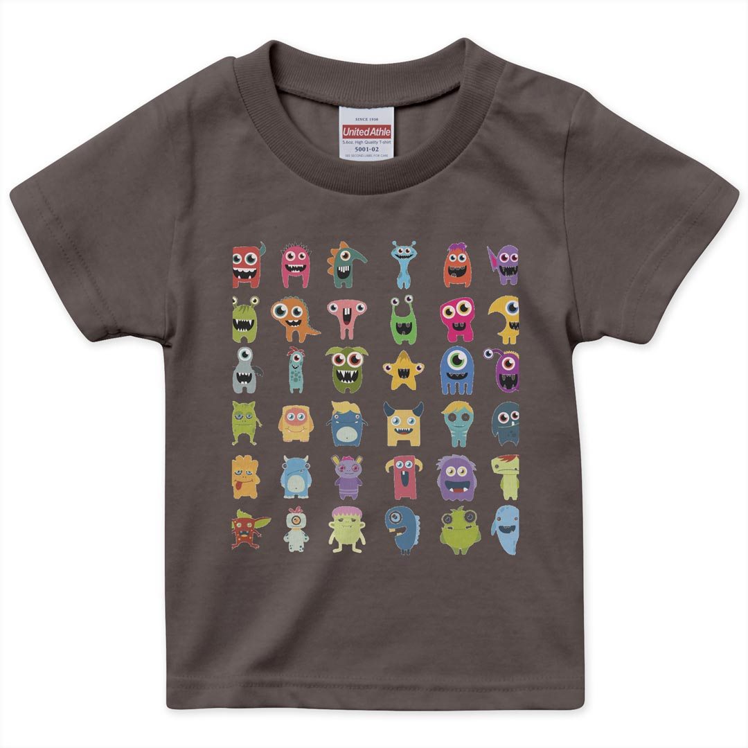 パープル 半袖Tシャツ 手のひらデザイン 選べる20カラー tシャツ キッズ 半袖 デザイン 90 100 110 120