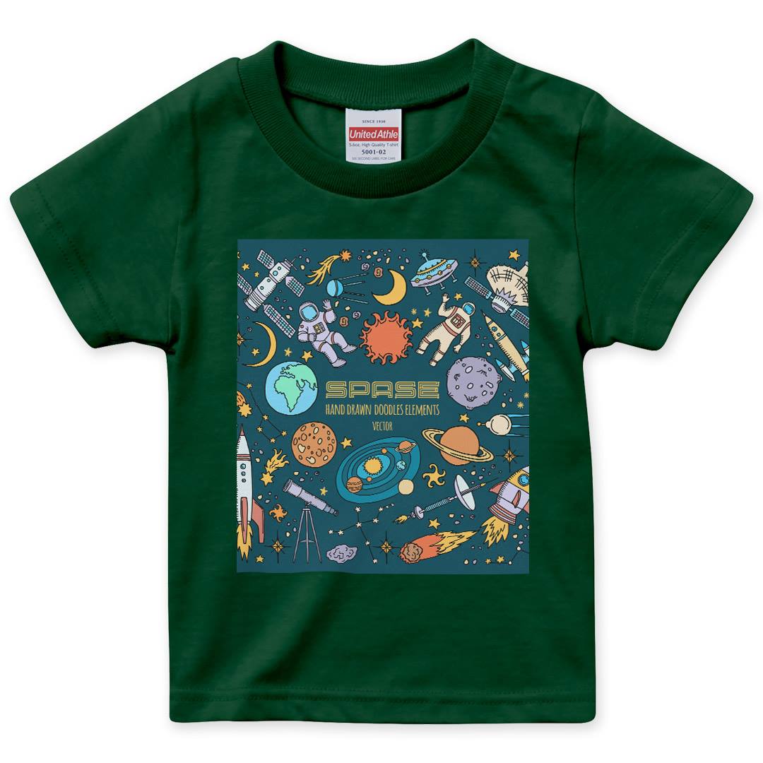 選べる20カラー tシャツ キッズ 半袖 デザイン 90 100 110 120