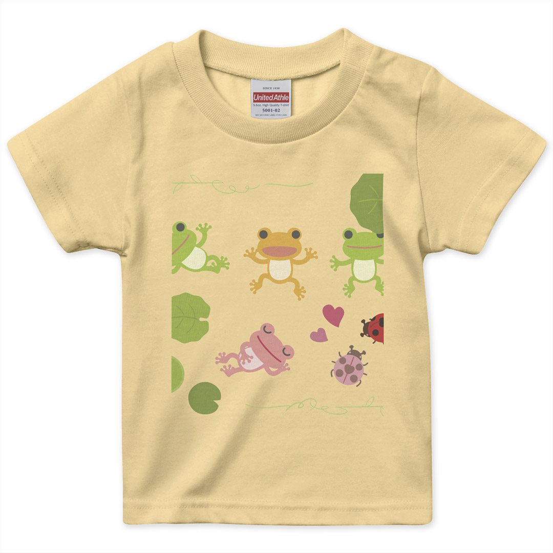 【新品】BECK カエルイラスト Tシャツ Lサイズ 9011817e-adaa-4228-833f-