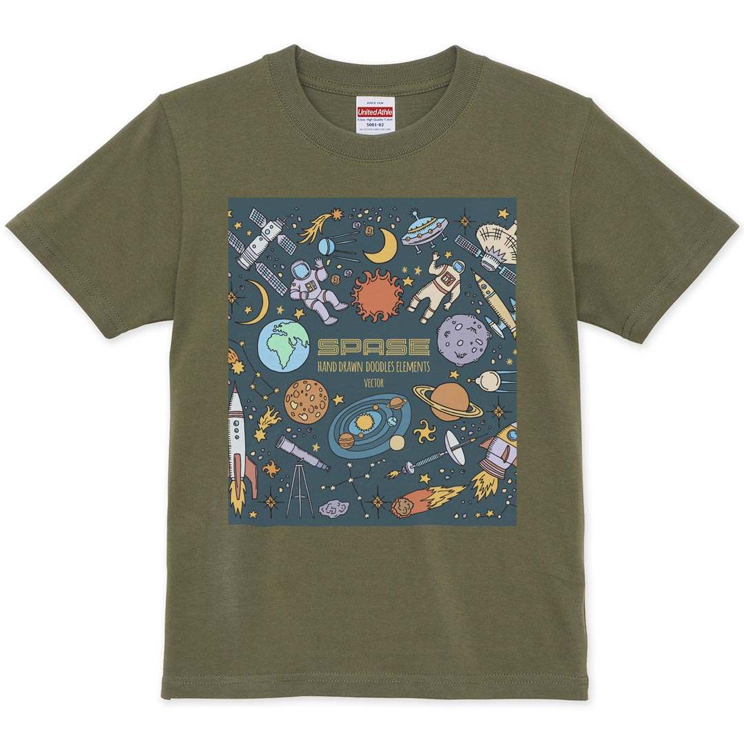 選べる20カラー tシャツ キッズ 半袖 デザイン 90 100 110 120