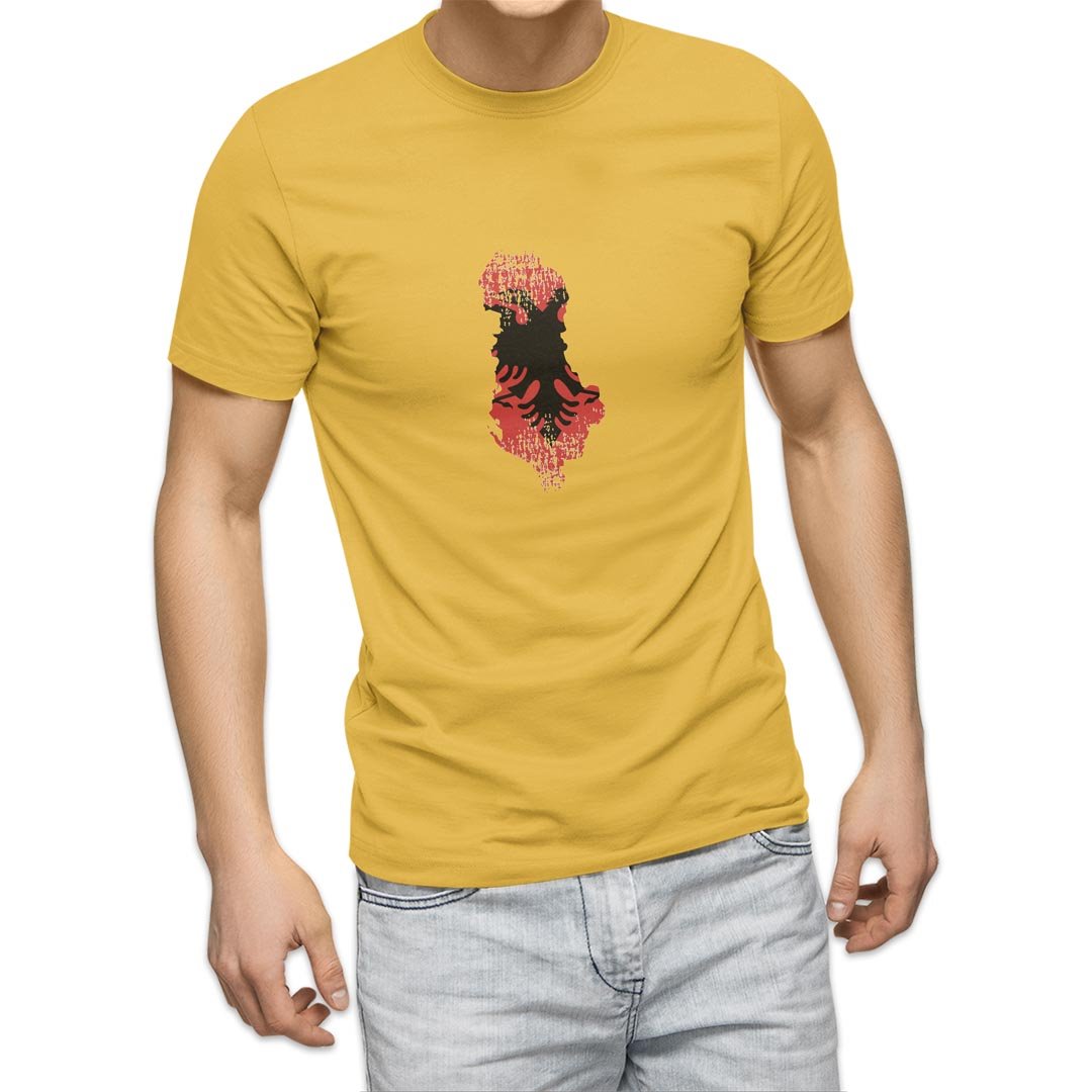 選べる20カラー tシャツ メンズ 半袖 デザイン  S M L XL 2XL 3XL T shirt 018755 国旗 albania アルバニア｜emart｜07