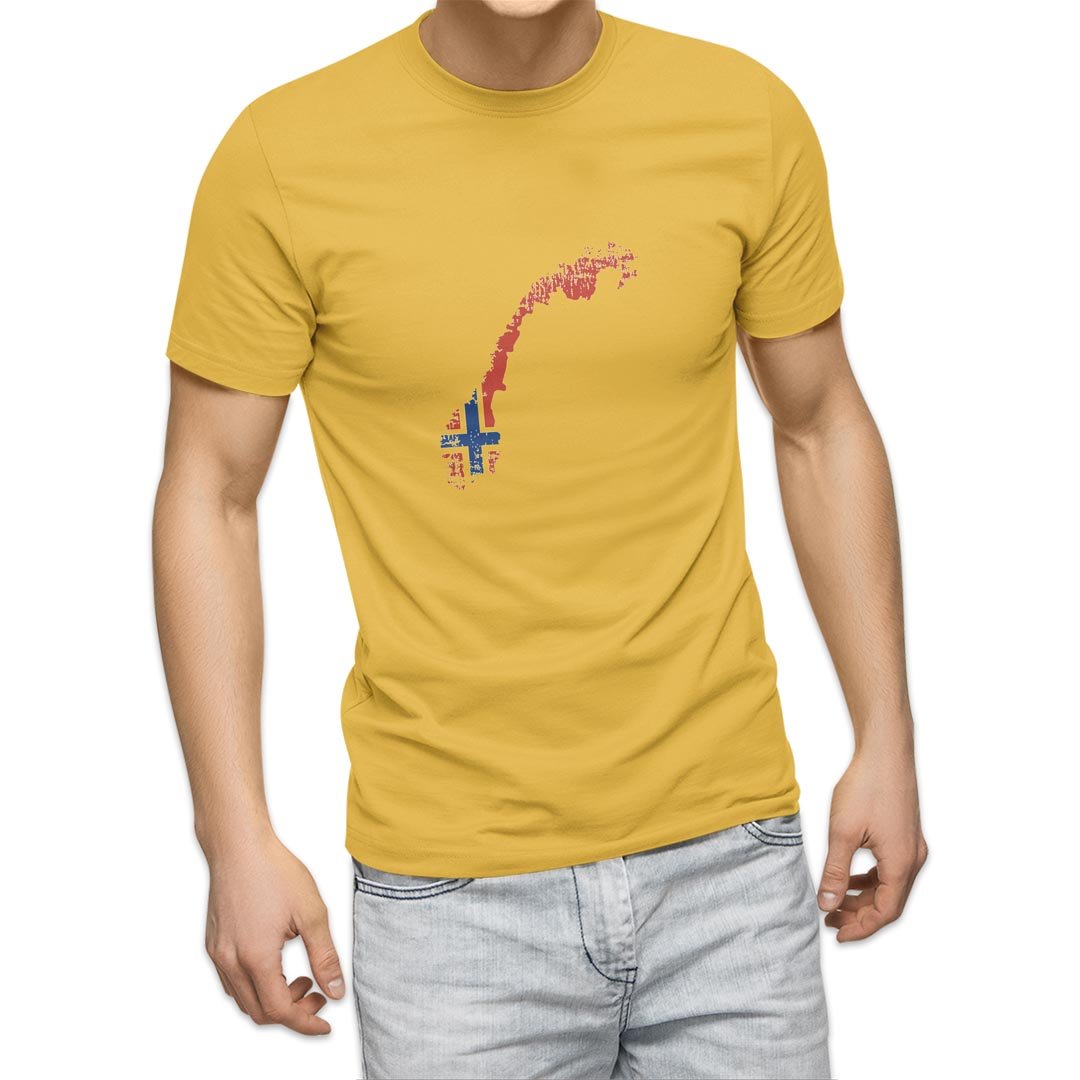 選べる20カラー tシャツ メンズ 半袖 デザイン  S M L XL 2XL 3XL T shirt 018910 国旗 norway ノルウェー｜emart｜07