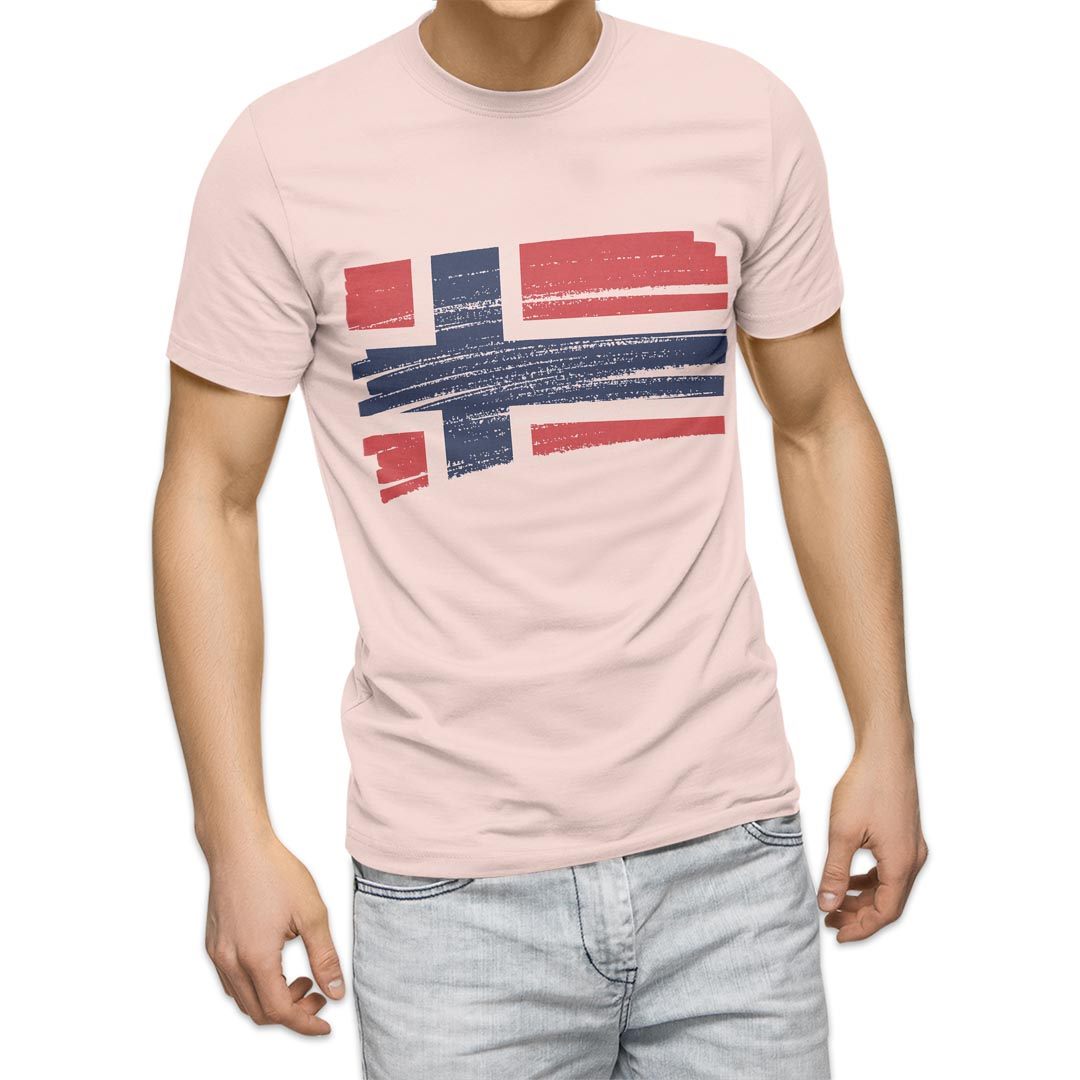 選べる20カラー tシャツ メンズ 半袖 デザイン  S M L XL 2XL 3XL T shirt 018528 国旗 norway ノルウェー｜emart｜10