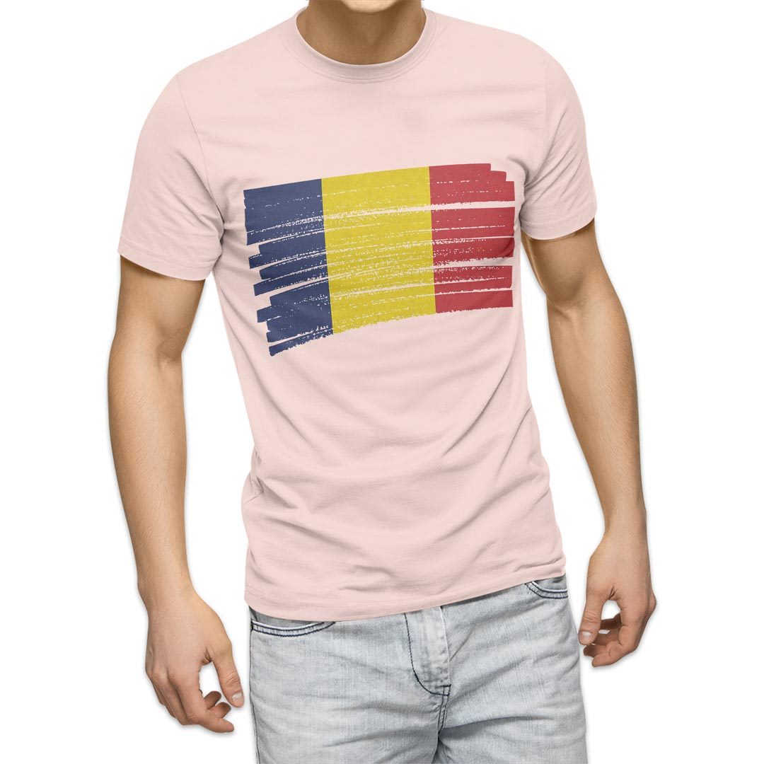 選べる20カラー tシャツ メンズ 半袖 デザイン  S M L XL 2XL 3XL T shirt 018543 国旗 romania ルーマニア｜emart｜10