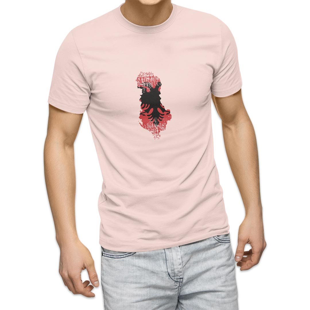 選べる20カラー tシャツ メンズ 半袖 デザイン  S M L XL 2XL 3XL T shirt 018755 国旗 albania アルバニア｜emart｜10