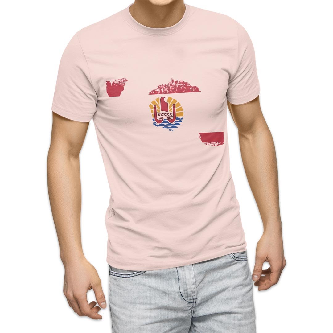 選べる20カラー tシャツ メンズ 半袖 デザイン  S M L XL 2XL 3XL T shirt 018829 国旗 french_polynesia フランス領ポリネシア｜emart｜10