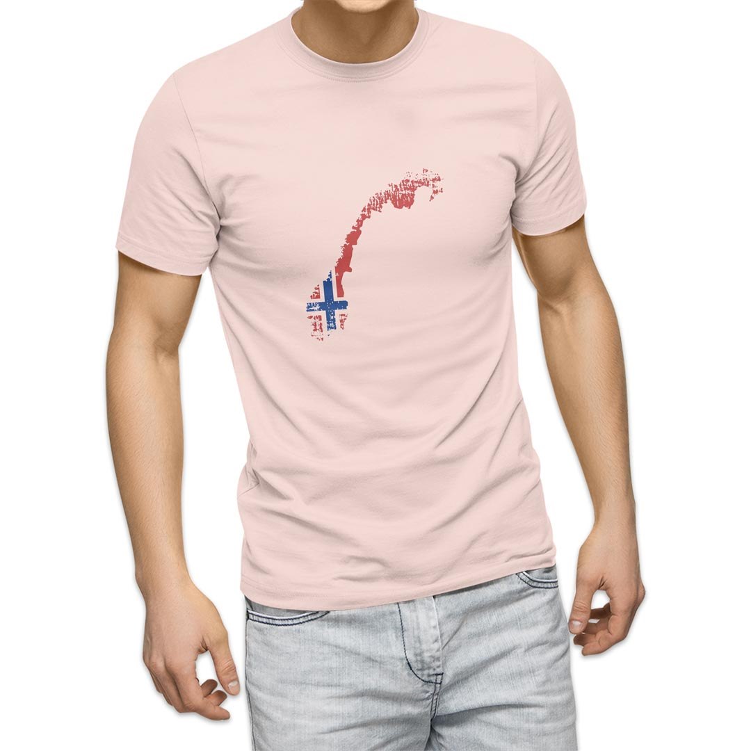 選べる20カラー tシャツ メンズ 半袖 デザイン  S M L XL 2XL 3XL T shirt 018910 国旗 norway ノルウェー｜emart｜10