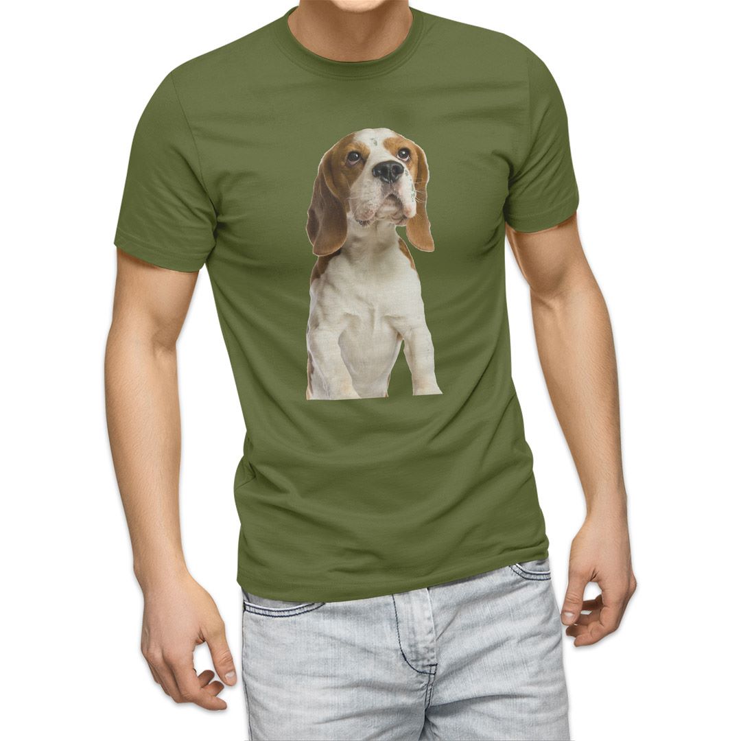 選べる20カラー tシャツ メンズ 半袖 デザイン  S M L XL 2XL 3XL T shirt 001147  犬　ビーグル｜emart｜15