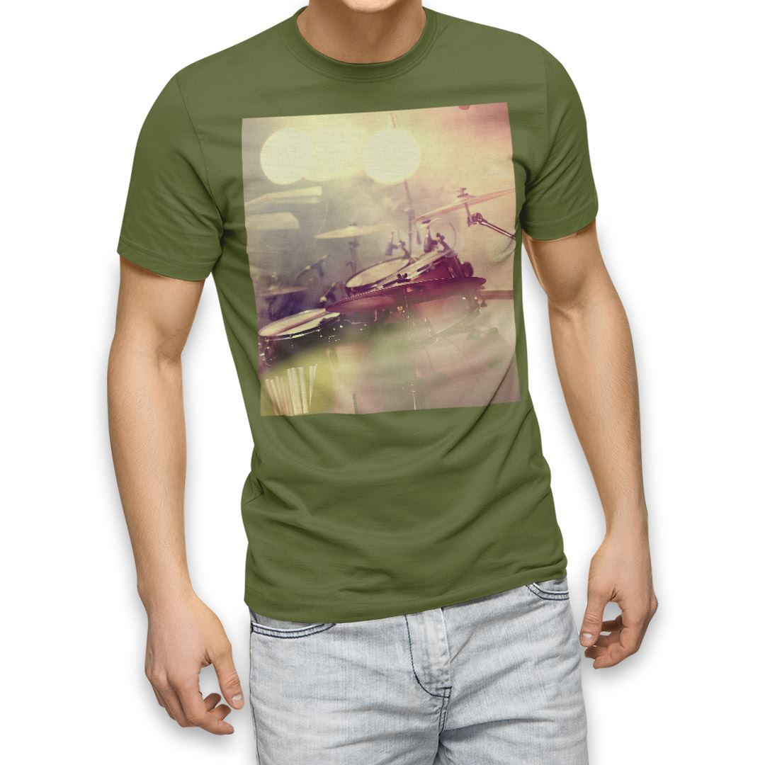 選べる20カラー tシャツ メンズ 半袖 デザイン  S M L XL 2XL 3XL T shirt 011443  ドラム　音楽　バンド｜emart｜14