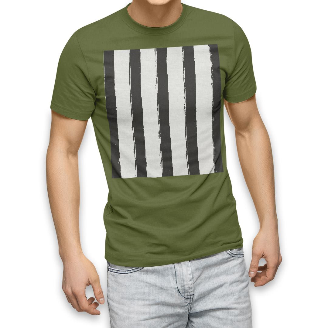 選べる20カラー tシャツ メンズ 半袖 デザイン  S M L XL 2XL 3XL T shirt 012613  ストライプ　モノトーン　白黒｜emart｜14