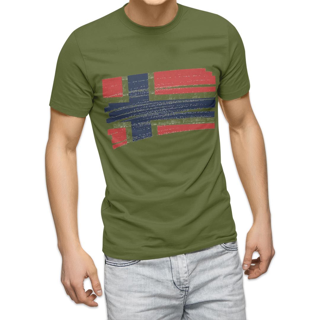 選べる20カラー tシャツ メンズ 半袖 デザイン  S M L XL 2XL 3XL T shirt 018528 国旗 norway ノルウェー｜emart｜15