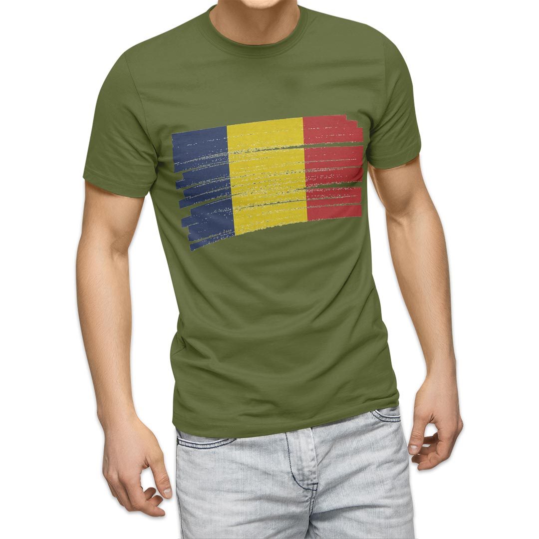 選べる20カラー tシャツ メンズ 半袖 デザイン  S M L XL 2XL 3XL T shirt 018543 国旗 romania ルーマニア｜emart｜15