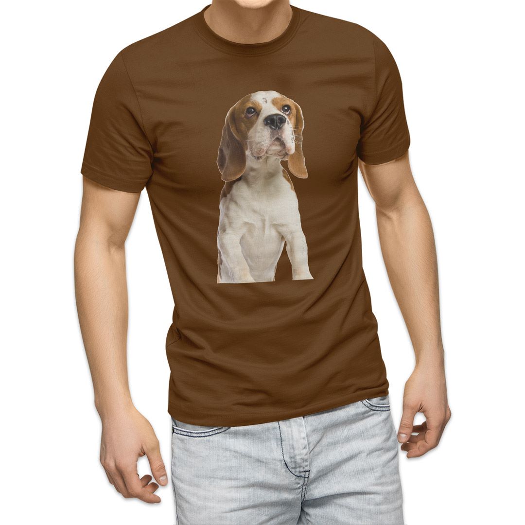 選べる20カラー tシャツ メンズ 半袖 デザイン  S M L XL 2XL 3XL T shirt 001147  犬　ビーグル｜emart｜13