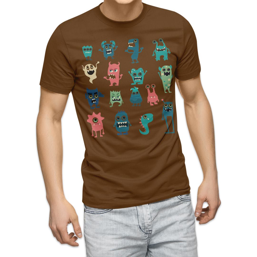選べる20カラー tシャツ メンズ 半袖 デザイン  S M L XL 2XL 3XL T shirt 015774  おばけ　宇宙人　キャラクター　かわいい｜emart｜13