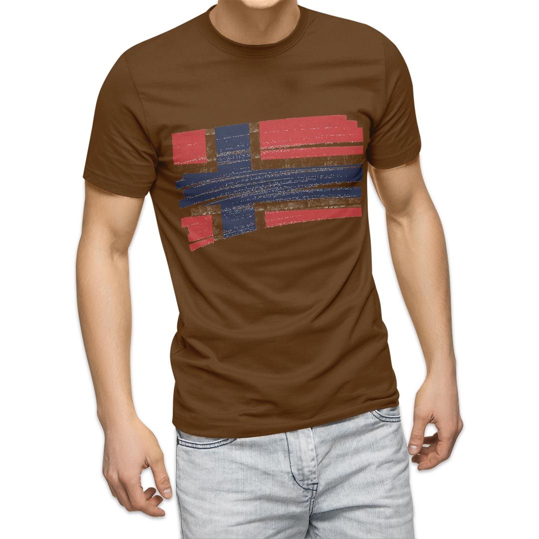 選べる20カラー tシャツ メンズ 半袖 デザイン  S M L XL 2XL 3XL T shirt 018528 国旗 norway ノルウェー｜emart｜13