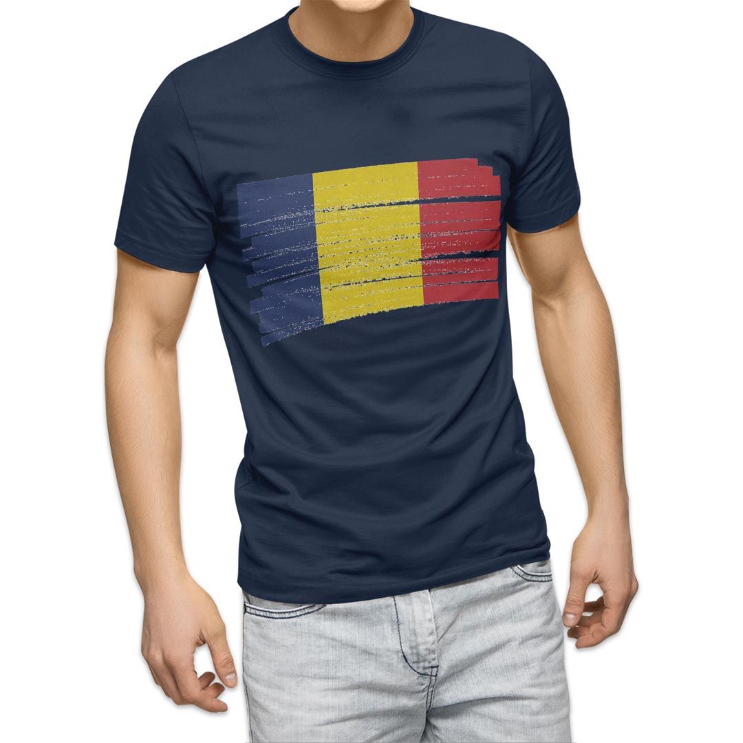 選べる20カラー tシャツ メンズ 半袖 デザイン  S M L XL 2XL 3XL T shirt 018543 国旗 romania ルーマニア｜emart｜17