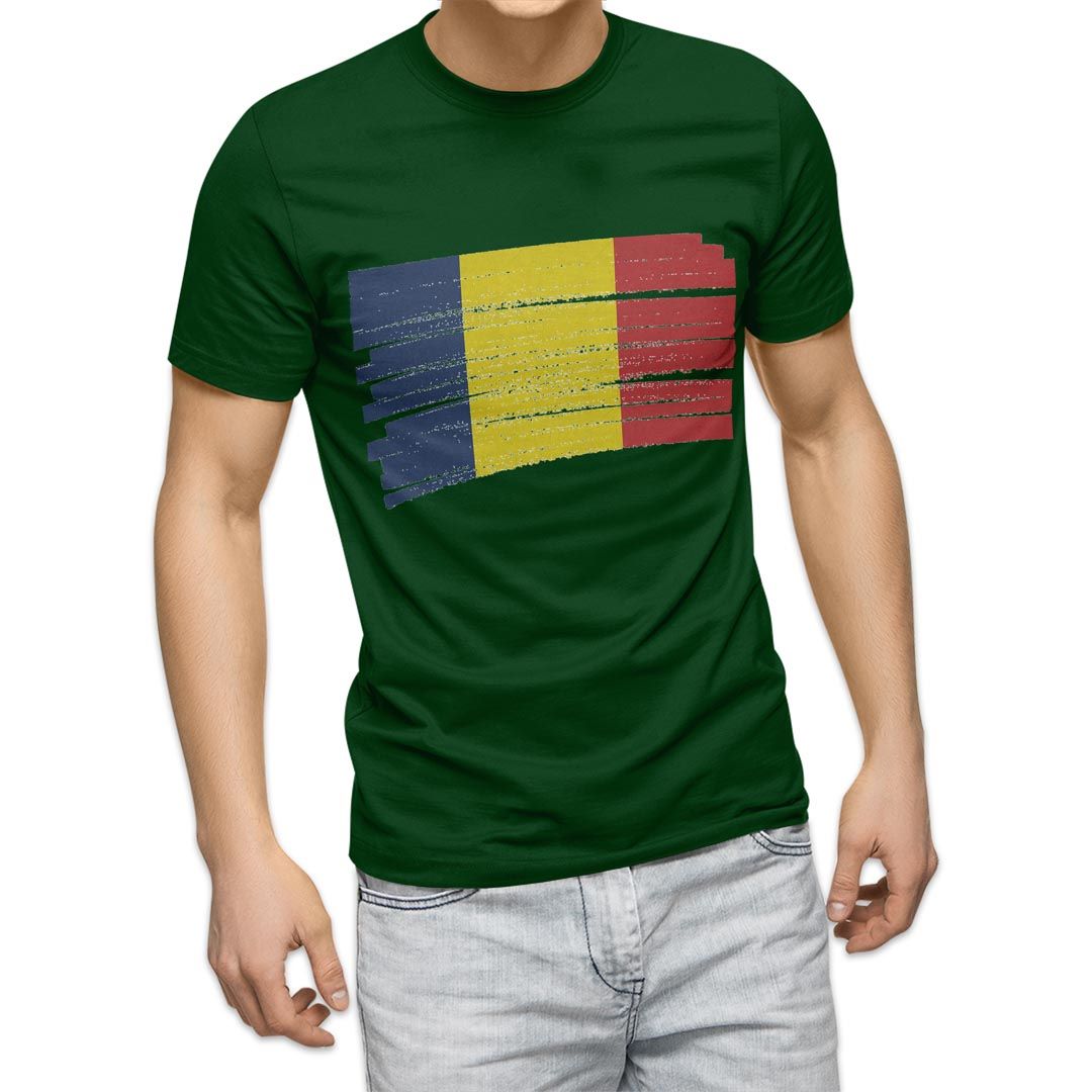 選べる20カラー tシャツ メンズ 半袖 デザイン  S M L XL 2XL 3XL T shirt 018543 国旗 romania ルーマニア｜emart｜14
