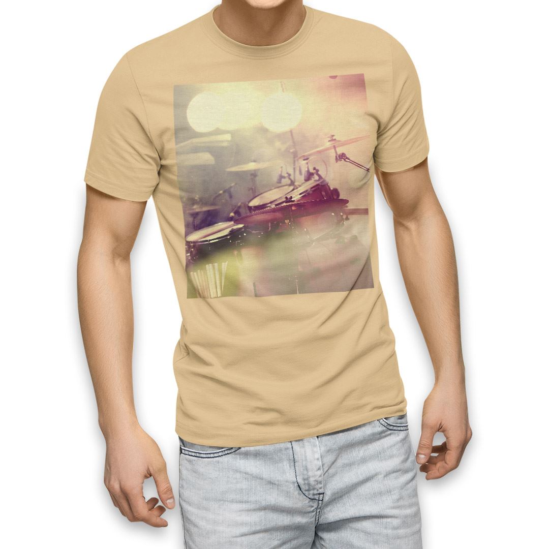 選べる20カラー tシャツ メンズ 半袖 デザイン  S M L XL 2XL 3XL T shirt 011443  ドラム　音楽　バンド｜emart｜05