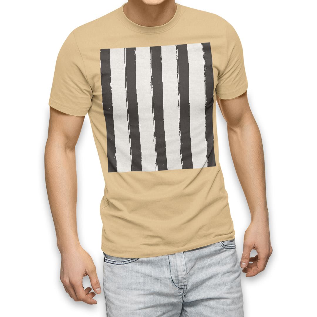 選べる20カラー tシャツ メンズ 半袖 デザイン  S M L XL 2XL 3XL T shirt 012613  ストライプ　モノトーン　白黒｜emart｜05