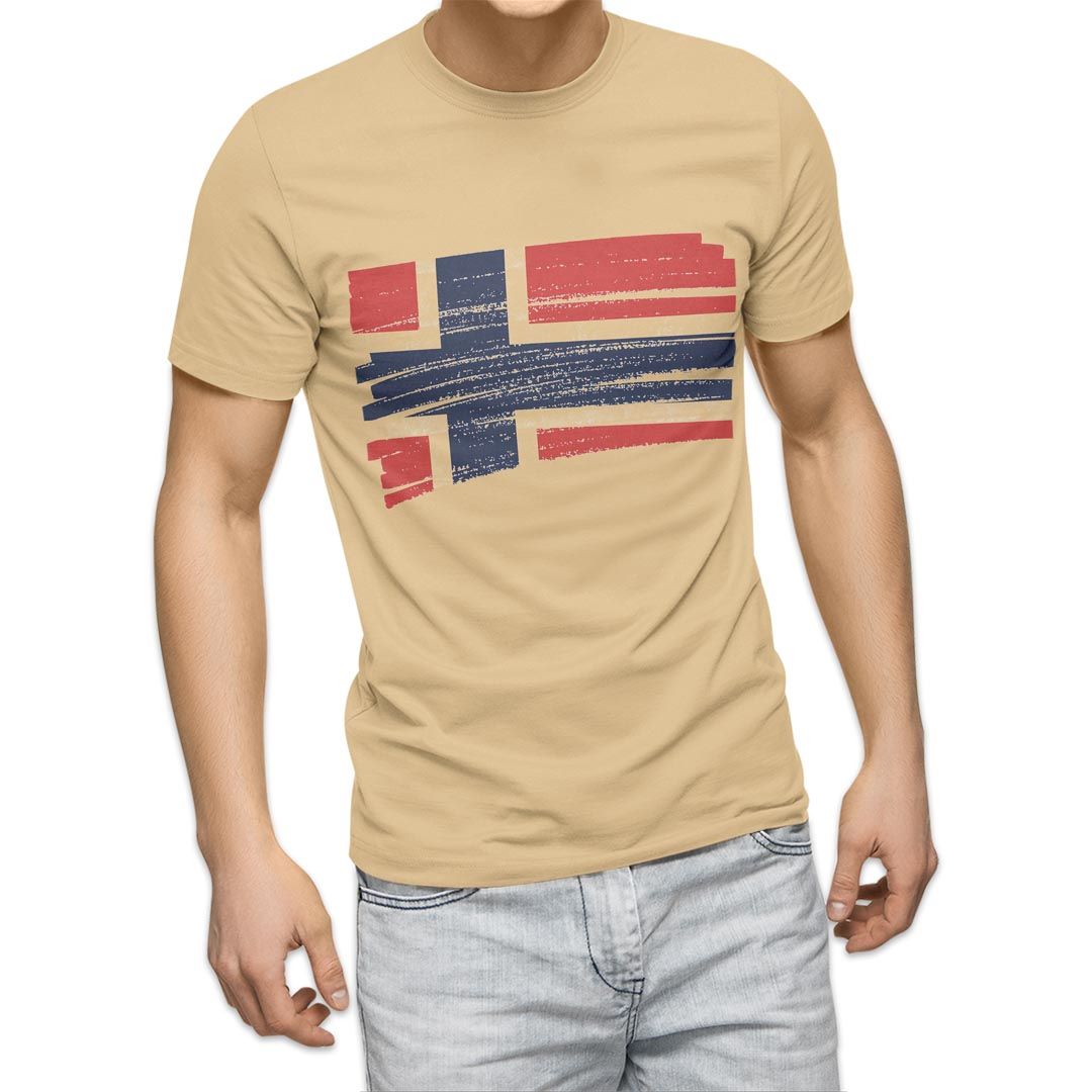 選べる20カラー tシャツ メンズ 半袖 デザイン  S M L XL 2XL 3XL T shirt 018528 国旗 norway ノルウェー｜emart｜05