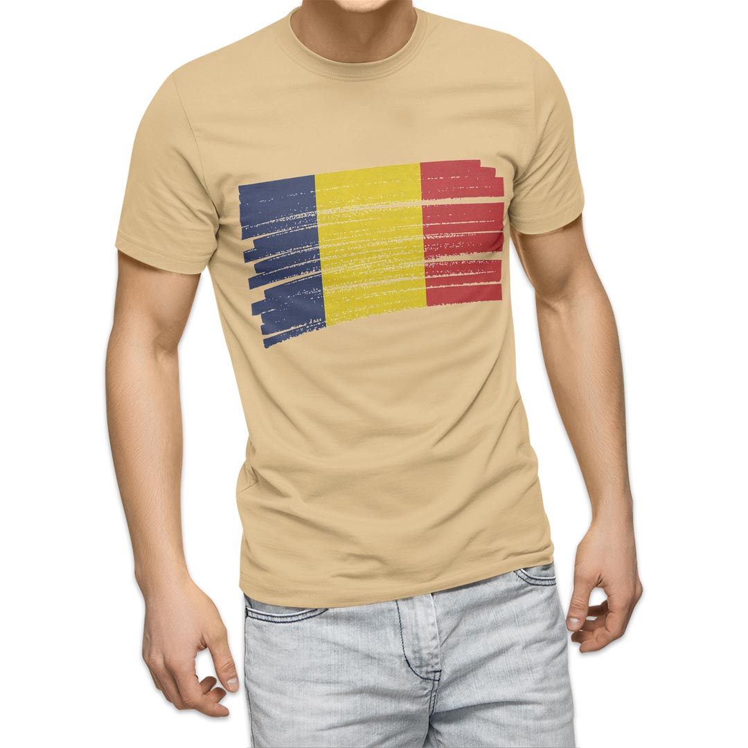 選べる20カラー tシャツ メンズ 半袖 デザイン  S M L XL 2XL 3XL T shirt 018543 国旗 romania ルーマニア｜emart｜05