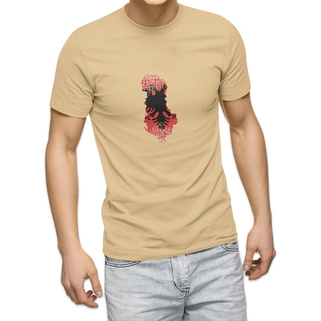 選べる20カラー tシャツ メンズ 半袖 デザイン  S M L XL 2XL 3XL T shirt 018755 国旗 albania アルバニア｜emart｜05