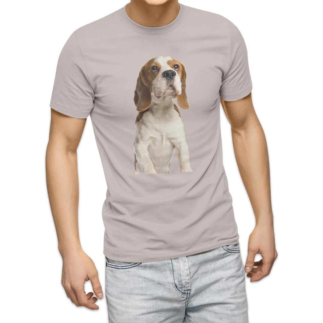 選べる20カラー tシャツ メンズ 半袖 デザイン  S M L XL 2XL 3XL T shirt 001147  犬　ビーグル｜emart｜03