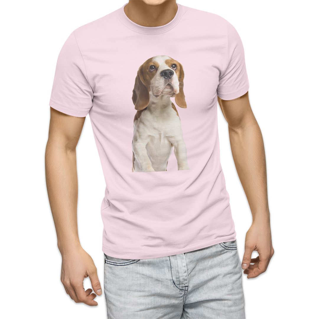 選べる20カラー tシャツ メンズ 半袖 デザイン  S M L XL 2XL 3XL T shirt 001147  犬　ビーグル｜emart｜09