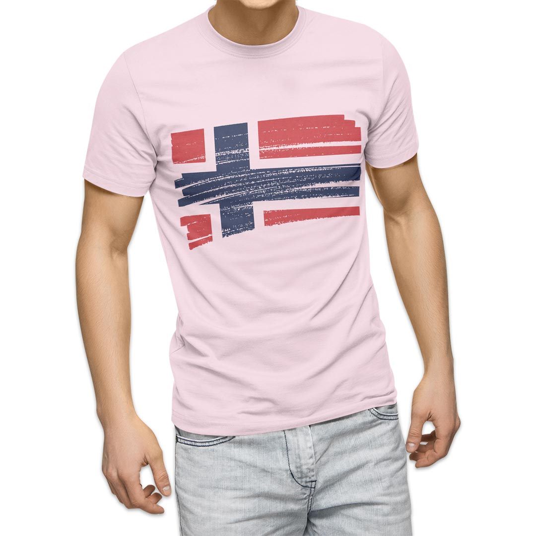 選べる20カラー tシャツ メンズ 半袖 デザイン  S M L XL 2XL 3XL T shirt 018528 国旗 norway ノルウェー｜emart｜09