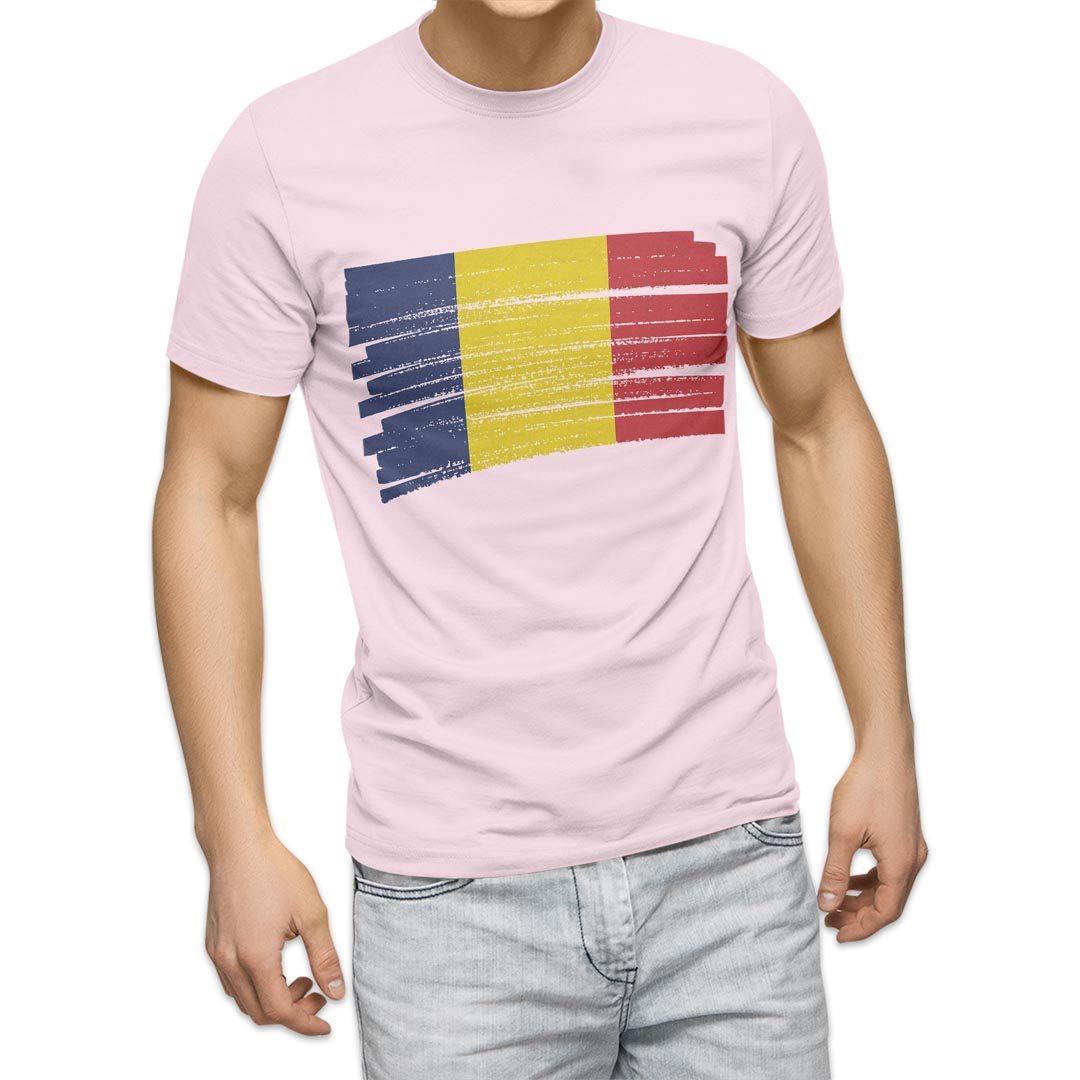 選べる20カラー tシャツ メンズ 半袖 デザイン  S M L XL 2XL 3XL T shirt 018543 国旗 romania ルーマニア｜emart｜09