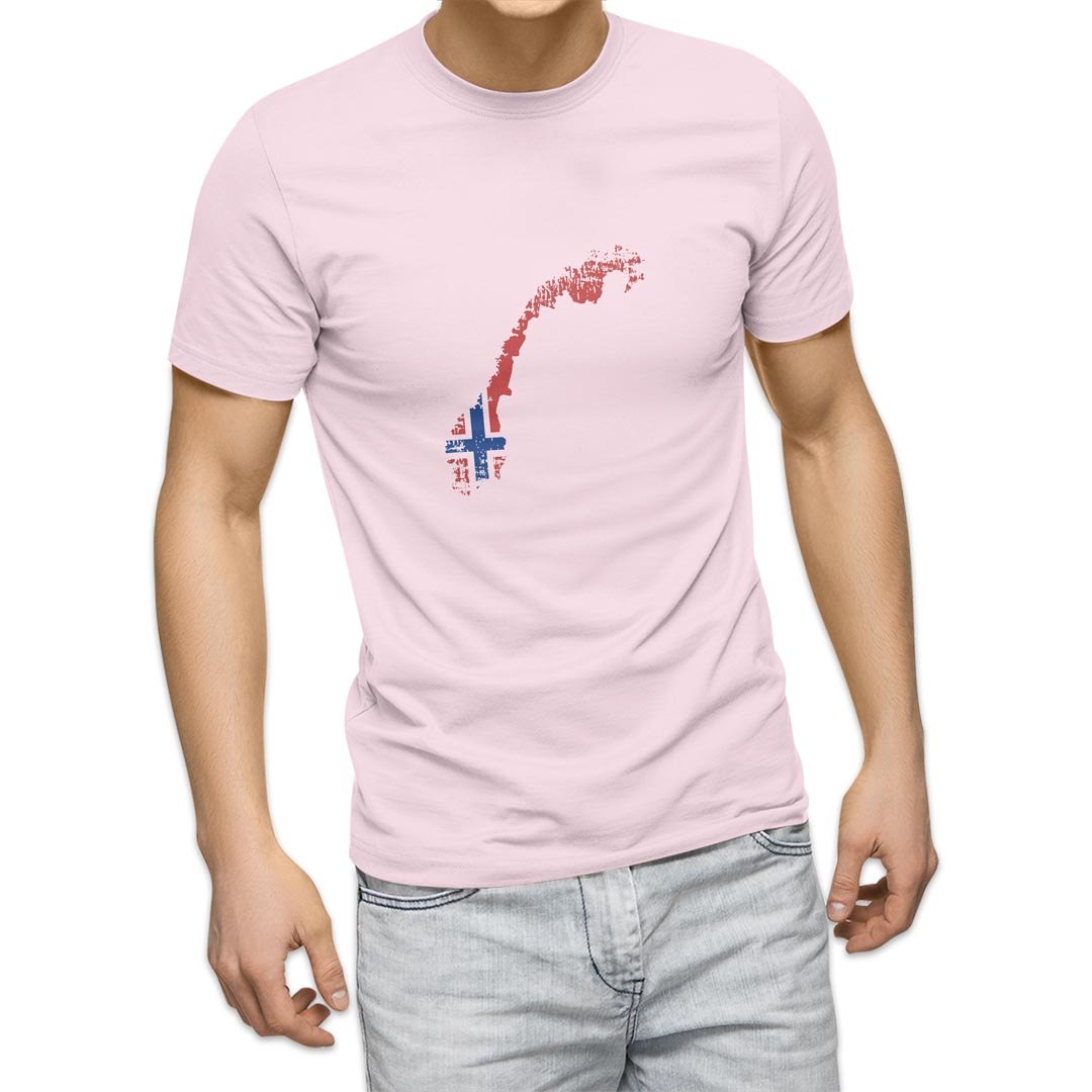 選べる20カラー tシャツ メンズ 半袖 デザイン  S M L XL 2XL 3XL T shirt 018910 国旗 norway ノルウェー｜emart｜09