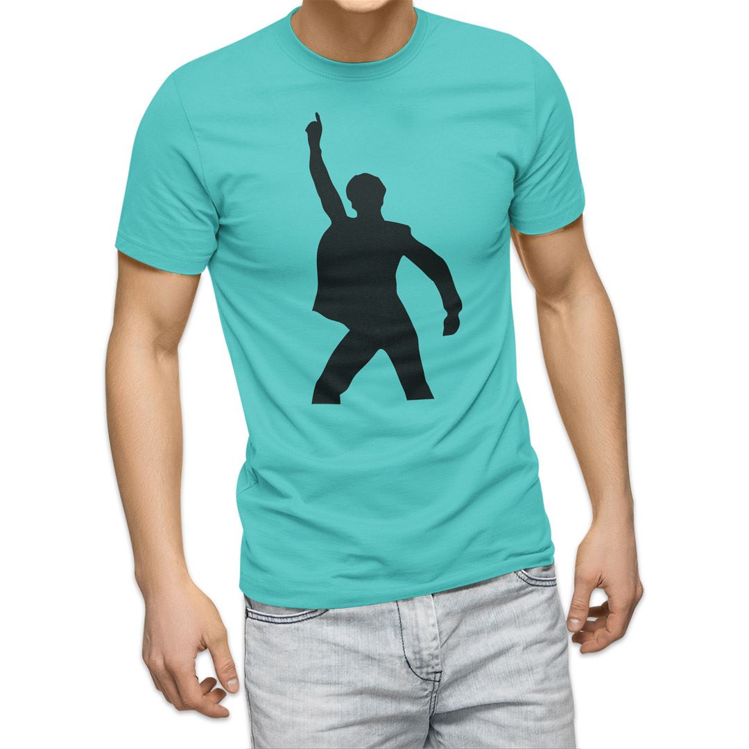 選べる20カラー tシャツ メンズ 半袖 デザイン  S M L XL 2XL 3XL T shirt 001024  ディスコ　ダンス｜emart｜21