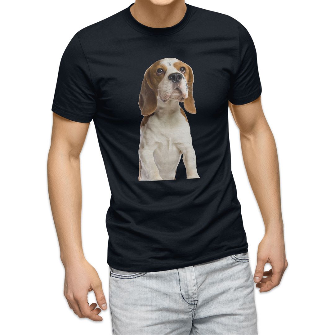 選べる20カラー tシャツ メンズ 半袖 デザイン  S M L XL 2XL 3XL T shirt 001147  犬　ビーグル｜emart｜18