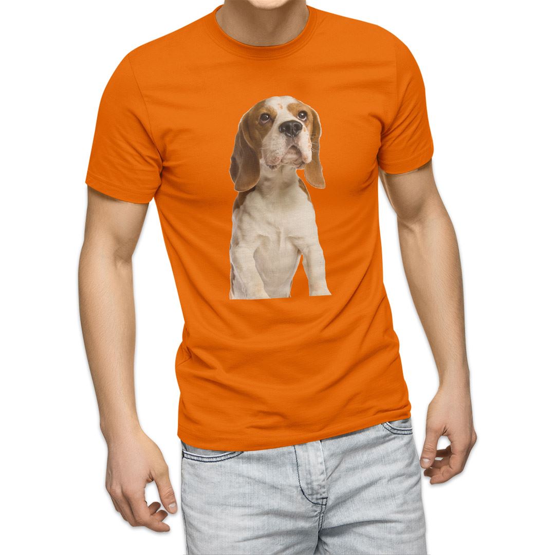 選べる20カラー tシャツ メンズ 半袖 デザイン  S M L XL 2XL 3XL T shirt 001147  犬　ビーグル｜emart｜08