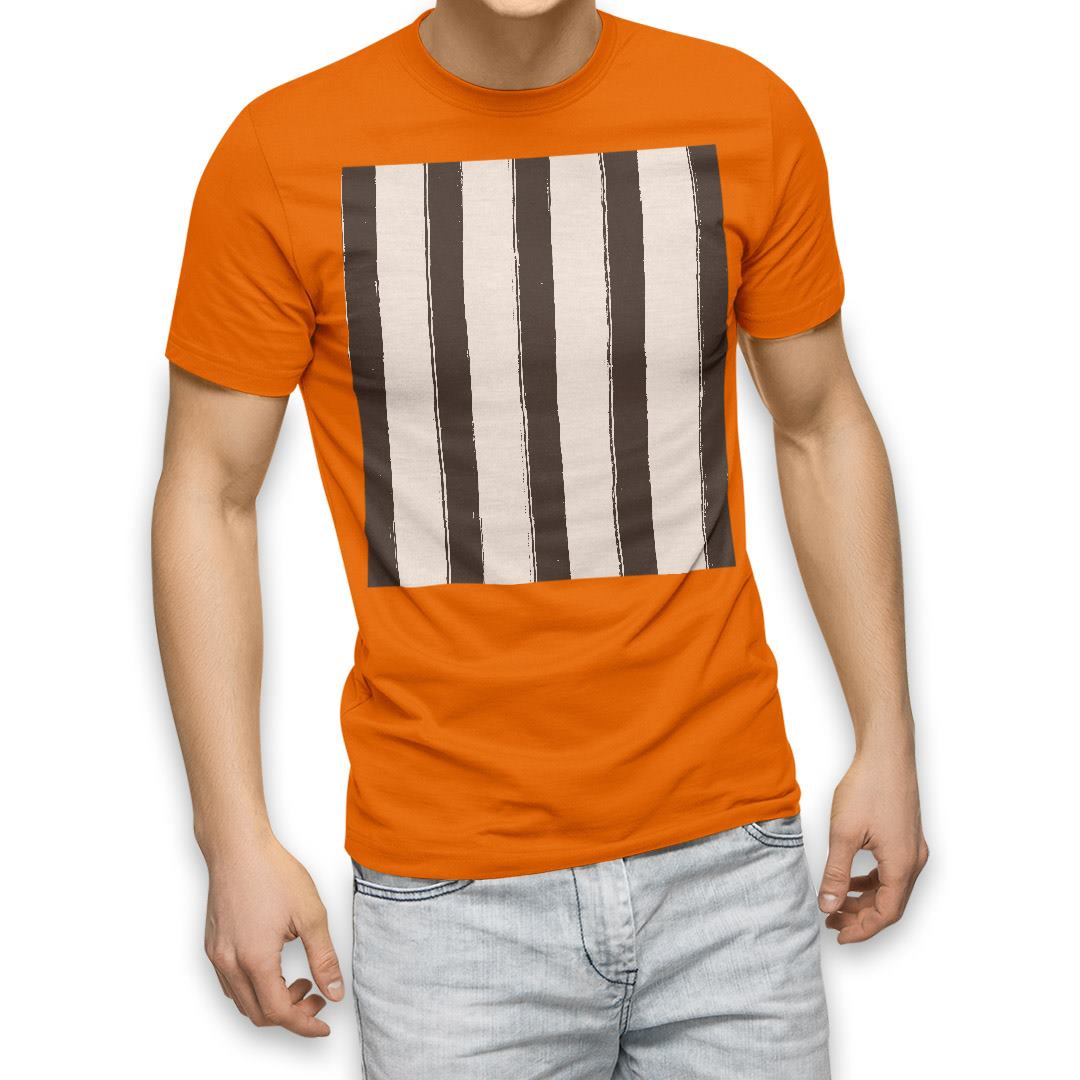 選べる20カラー tシャツ メンズ 半袖 デザイン  S M L XL 2XL 3XL T shirt 012613  ストライプ　モノトーン　白黒｜emart｜07