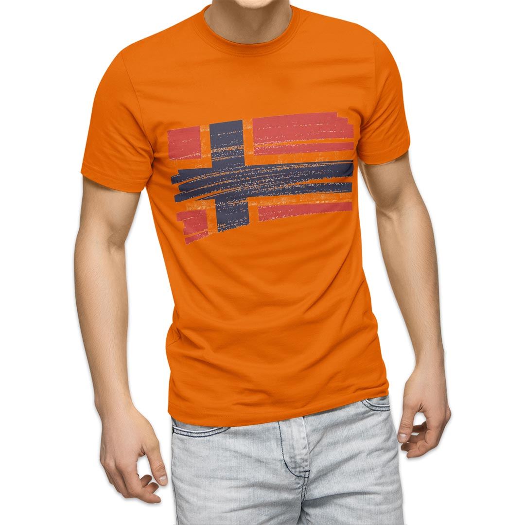 選べる20カラー tシャツ メンズ 半袖 デザイン  S M L XL 2XL 3XL T shirt 018528 国旗 norway ノルウェー｜emart｜08