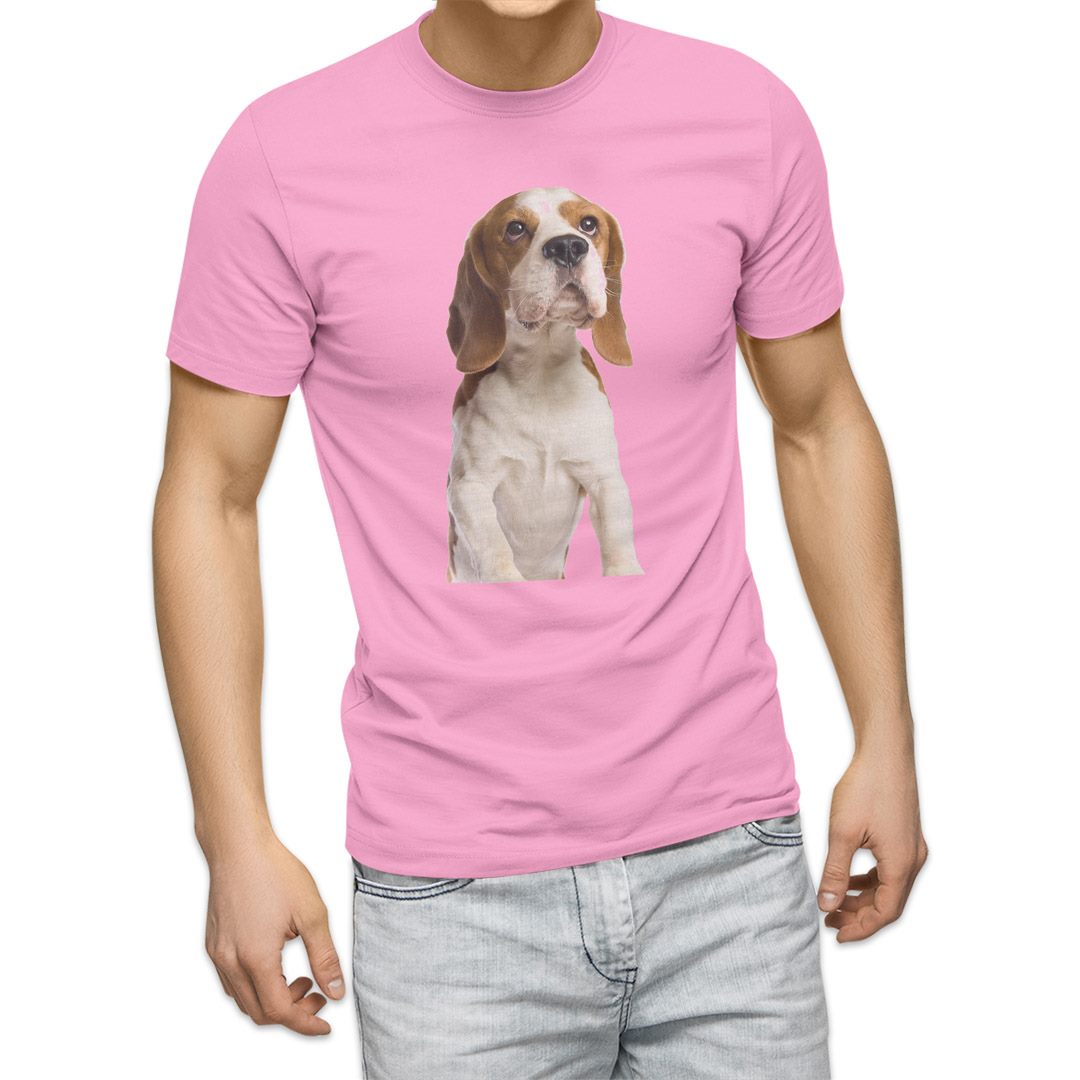 選べる20カラー tシャツ メンズ 半袖 デザイン  S M L XL 2XL 3XL T shirt 001147  犬　ビーグル｜emart｜11