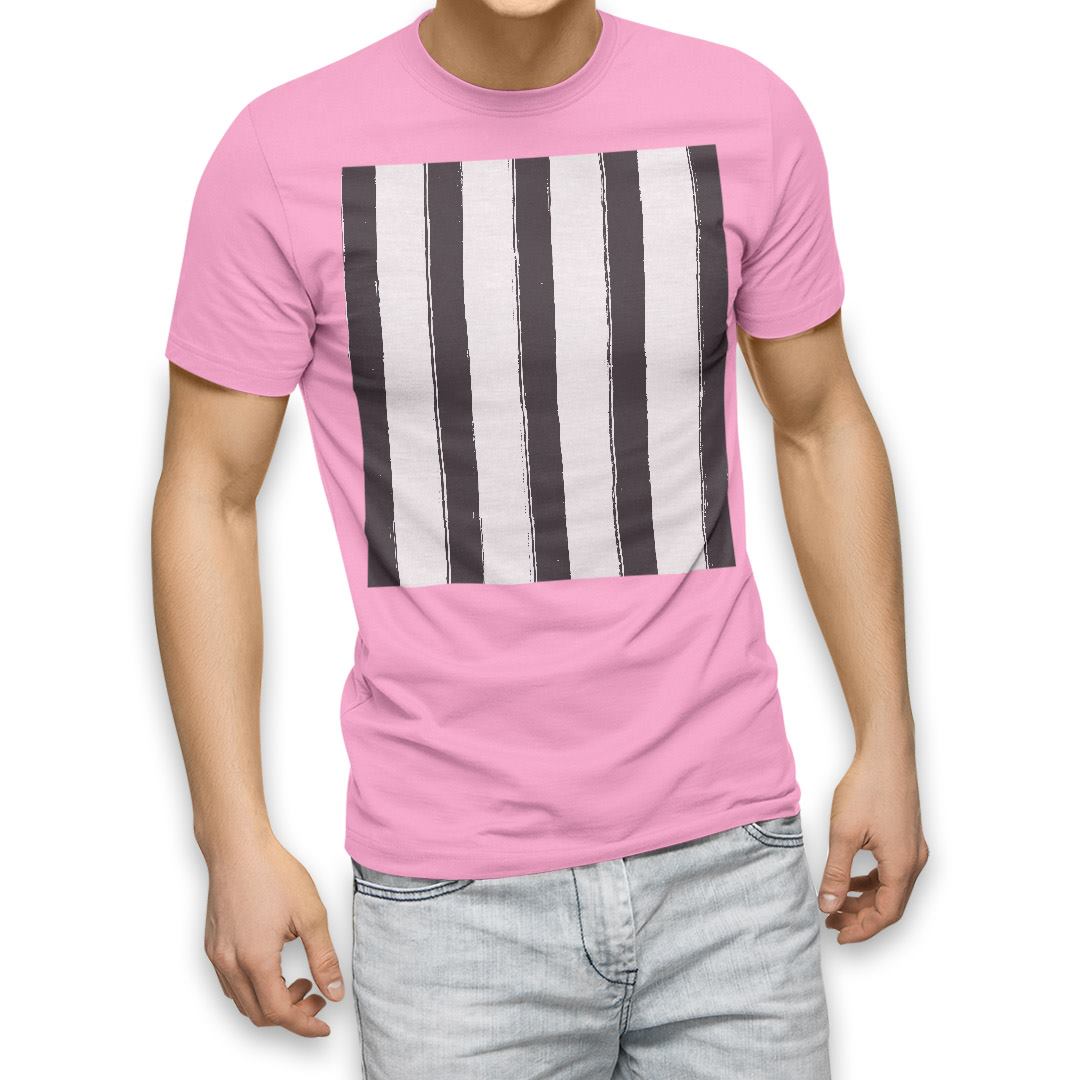 選べる20カラー tシャツ メンズ 半袖 デザイン  S M L XL 2XL 3XL T shirt 012613  ストライプ　モノトーン　白黒｜emart｜10