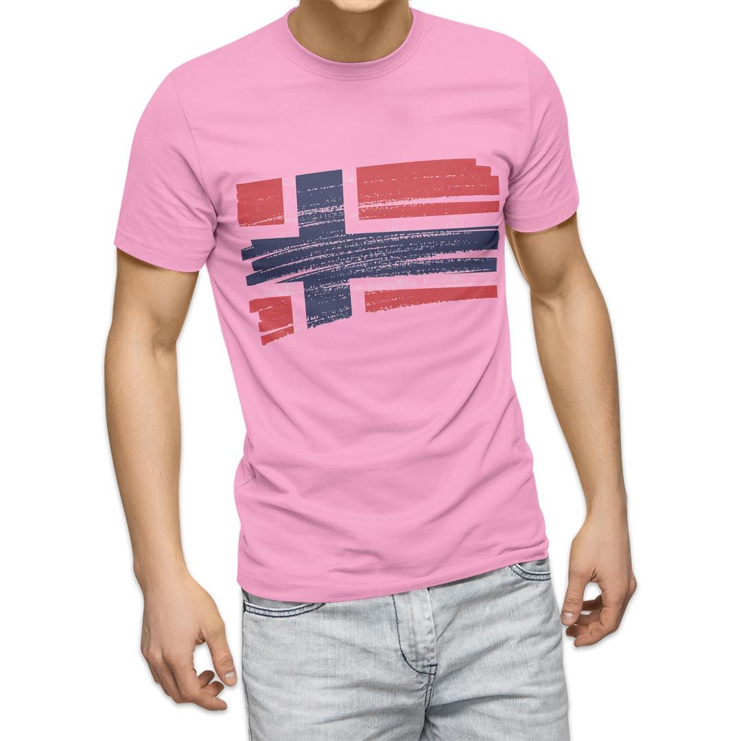 選べる20カラー tシャツ メンズ 半袖 デザイン  S M L XL 2XL 3XL T shirt 018528 国旗 norway ノルウェー｜emart｜11