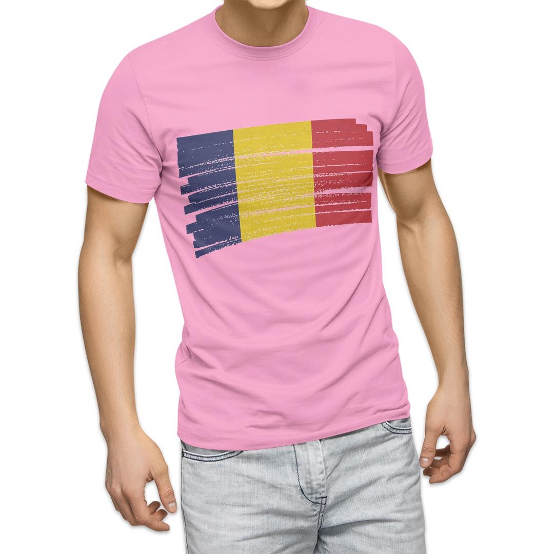 選べる20カラー tシャツ メンズ 半袖 デザイン  S M L XL 2XL 3XL T shirt 018543 国旗 romania ルーマニア｜emart｜11