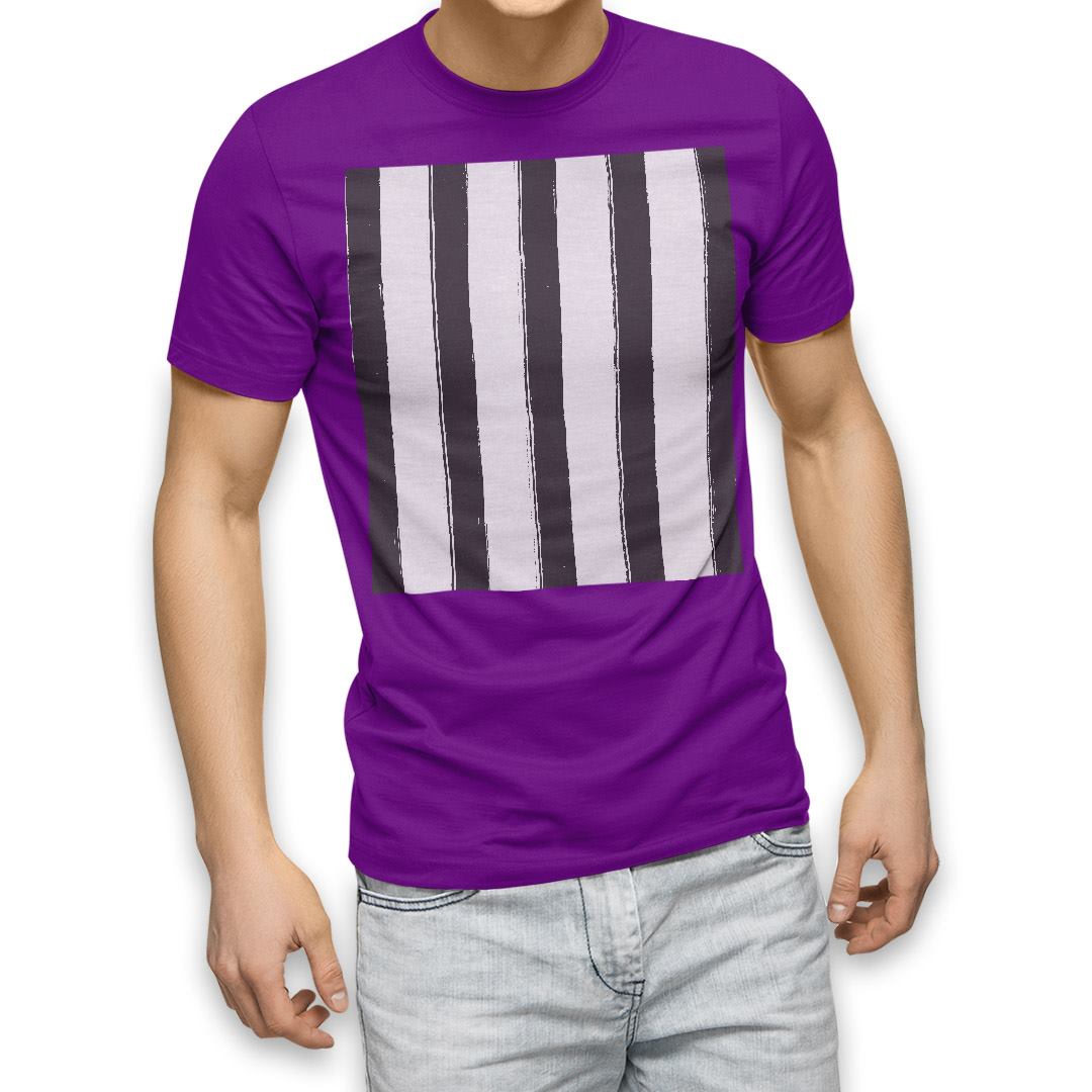 選べる20カラー tシャツ メンズ 半袖 デザイン  S M L XL 2XL 3XL T shirt 012613  ストライプ　モノトーン　白黒｜emart｜19