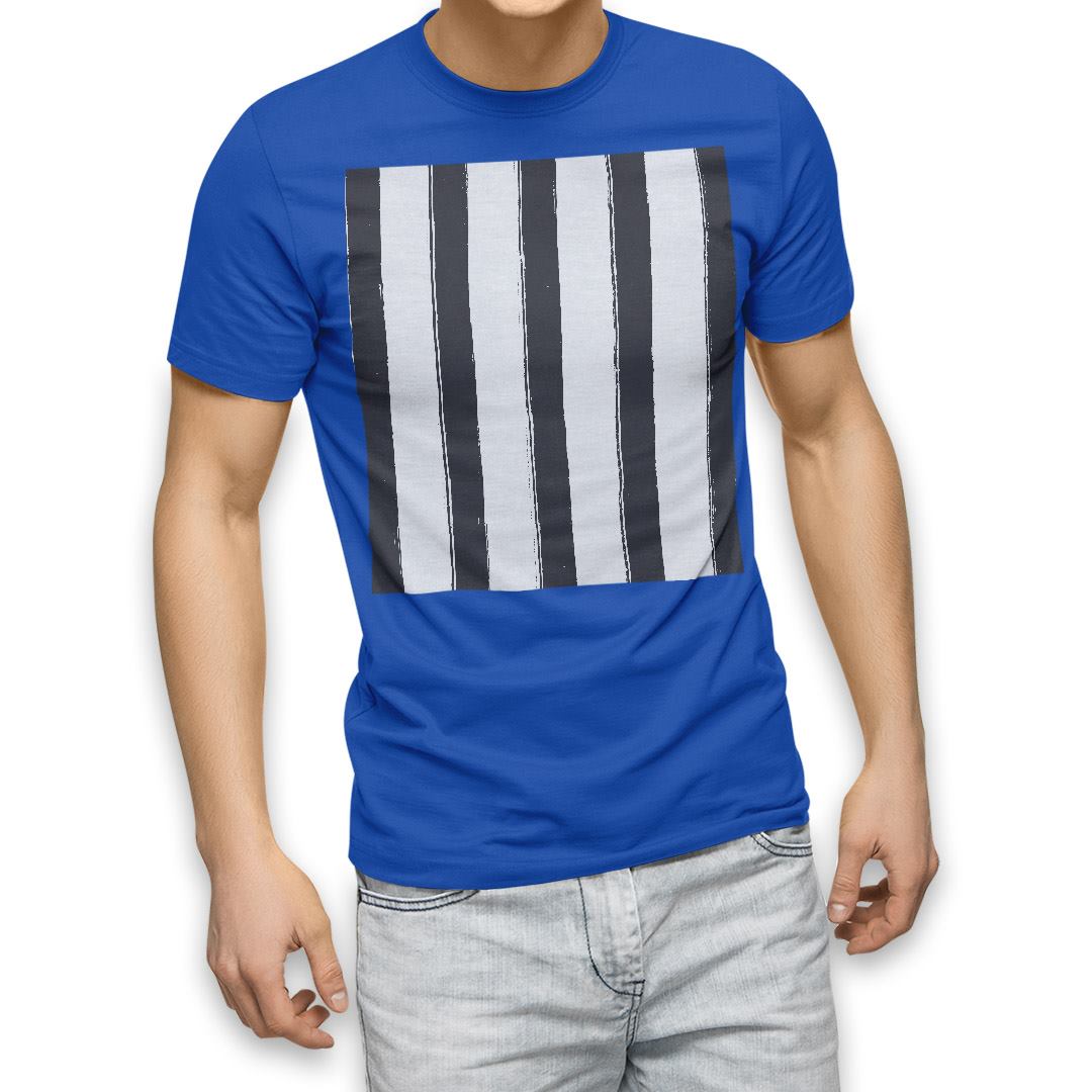 選べる20カラー tシャツ メンズ 半袖 デザイン  S M L XL 2XL 3XL T shirt 012613  ストライプ　モノトーン　白黒｜emart｜15