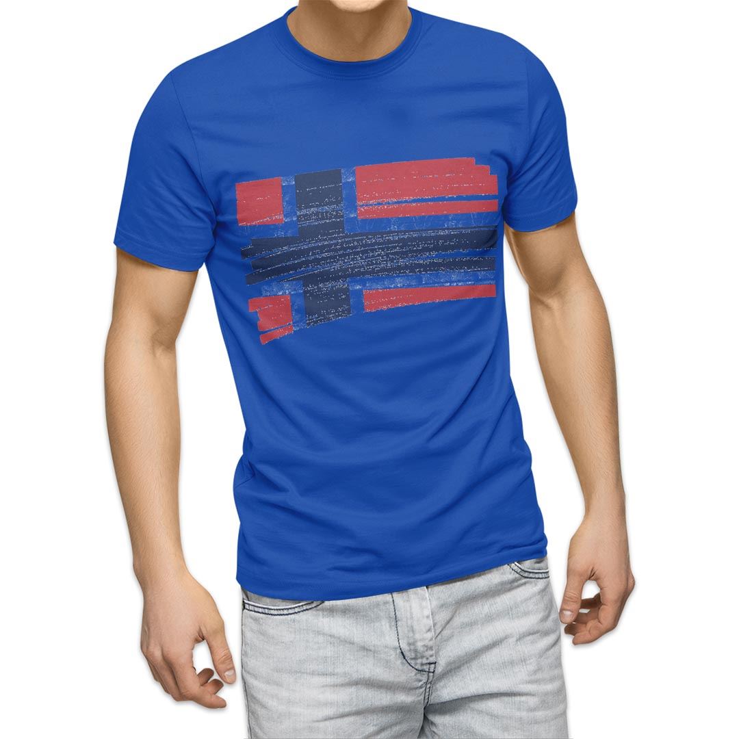 選べる20カラー tシャツ メンズ 半袖 デザイン  S M L XL 2XL 3XL T shirt 018528 国旗 norway ノルウェー｜emart｜16