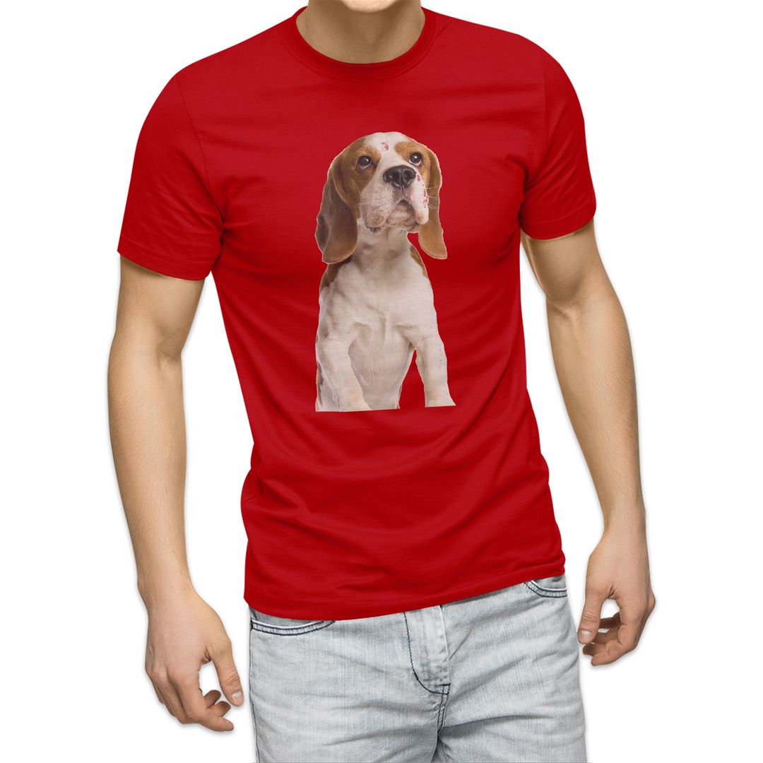 選べる20カラー tシャツ メンズ 半袖 デザイン  S M L XL 2XL 3XL T shirt 001147  犬　ビーグル｜emart｜12