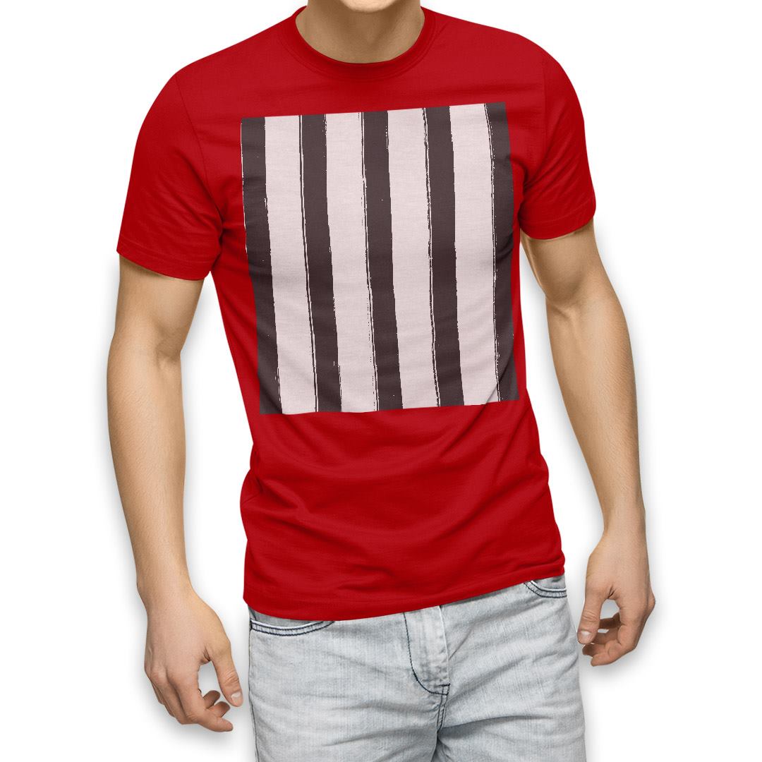 選べる20カラー tシャツ メンズ 半袖 デザイン  S M L XL 2XL 3XL T shirt 012613  ストライプ　モノトーン　白黒｜emart｜11